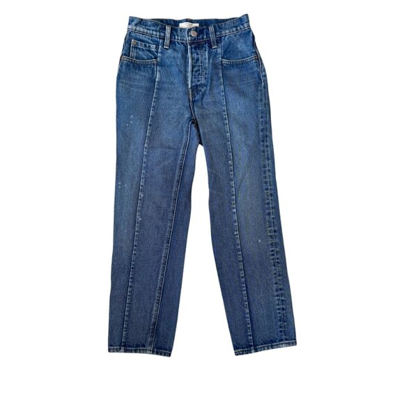 Levi's REVOLVE Altered Straight in No Limits Seamed Ankle Jeans size 25 - Picture 4 of 9